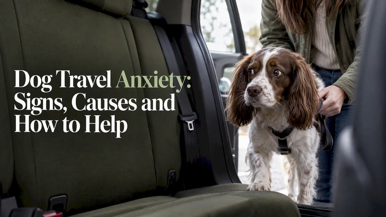 Dog Travel Anxiety: Signs, Causes and How to Help